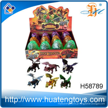 2013 Venda quente fanny montagem animais brinquedos de plástico do ovo de dinossauro para venda para crianças